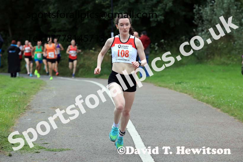 Women and Men Over-50s, 2024 Sunderland Harriers 5k, Silksworth, Sunderland.  Photo: David T. Hewitson/Sports for All Pics
